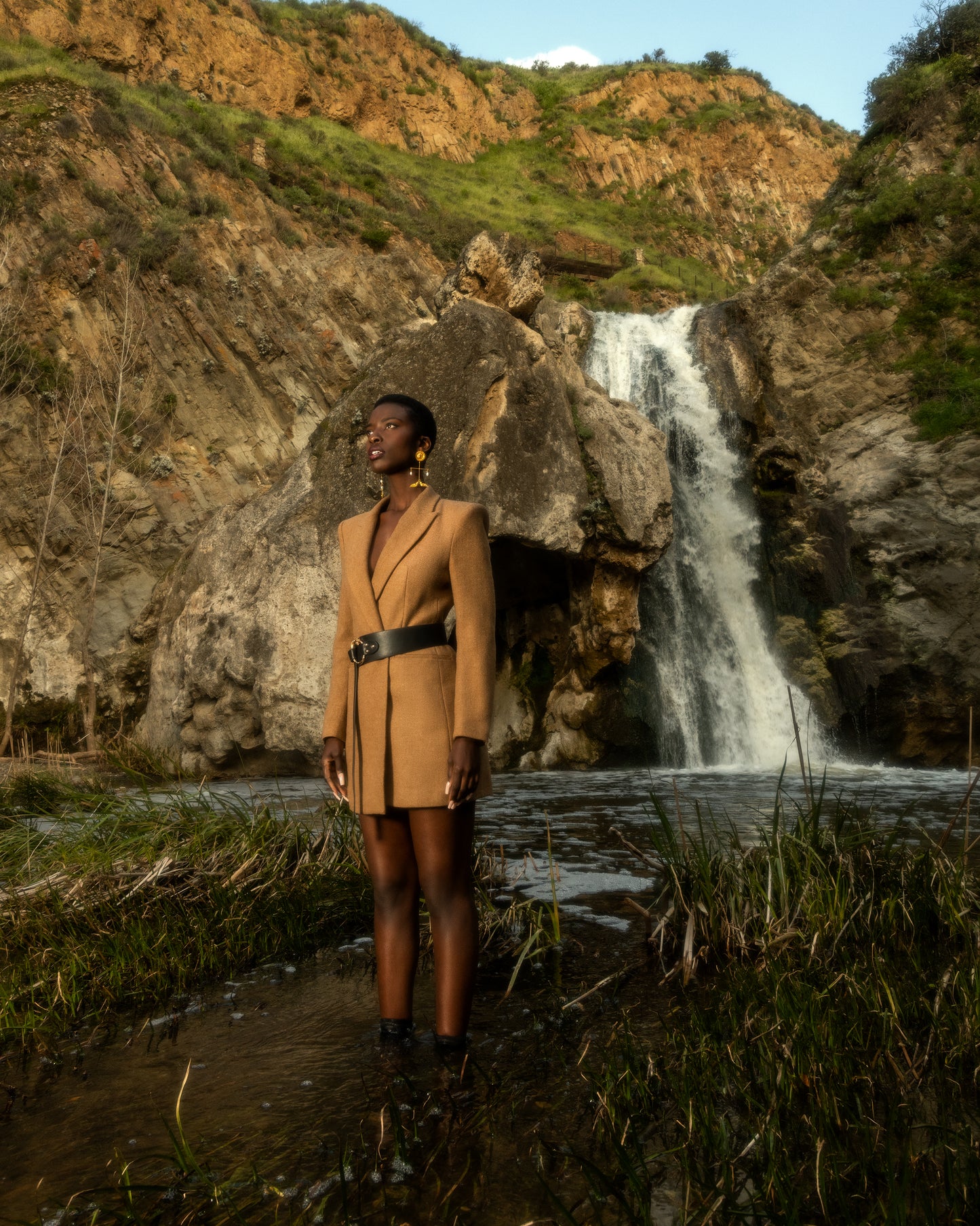 Esttese Cross Earrings