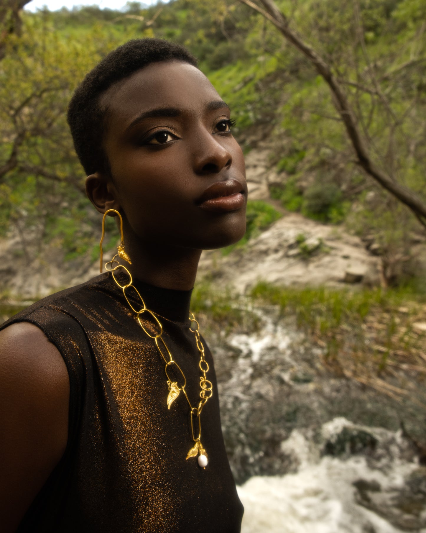 Esttese Swallow Pendant Chain Necklace