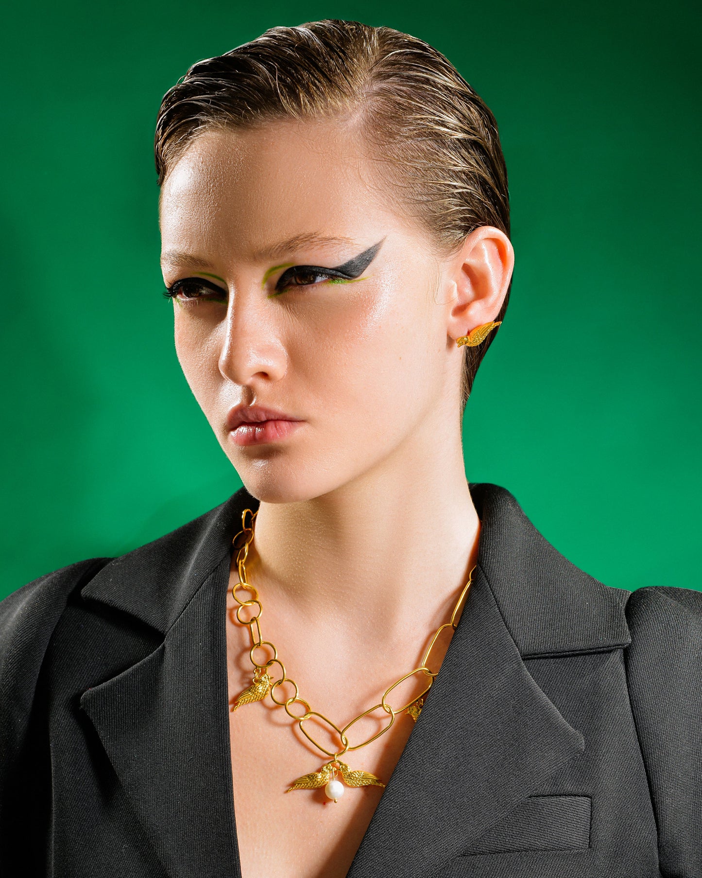 Esttese Swallow Pendant Chain Necklace