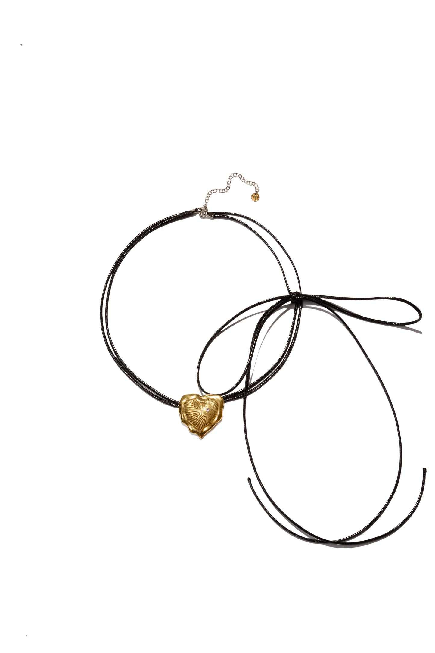 Esttese Heart Pendant Choker Necklace