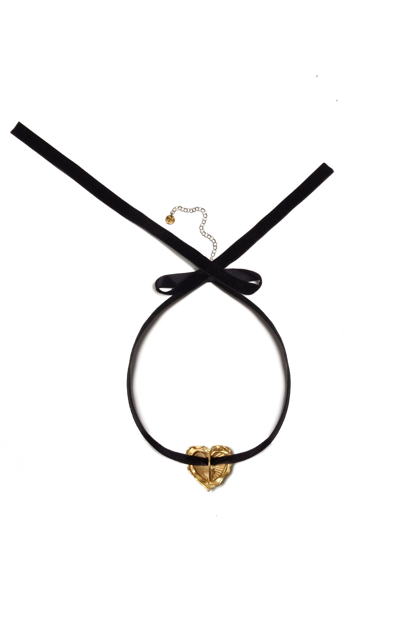 Esttese Heart Pendant Choker Necklace