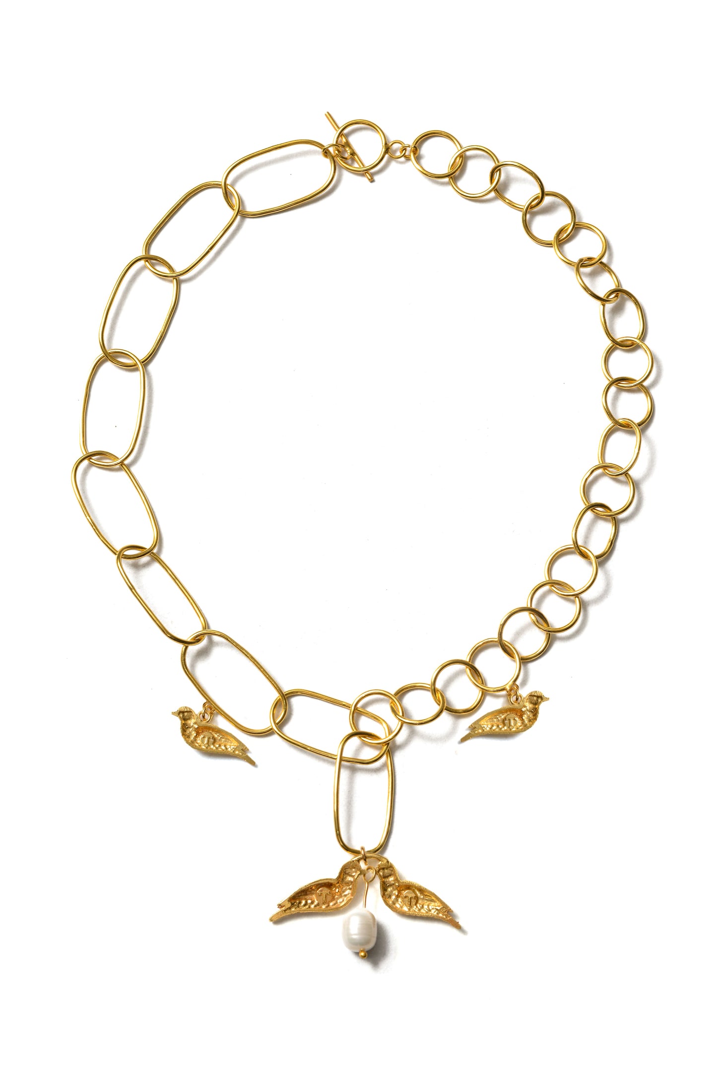 Esttese Swallow Pendant Chain Necklace